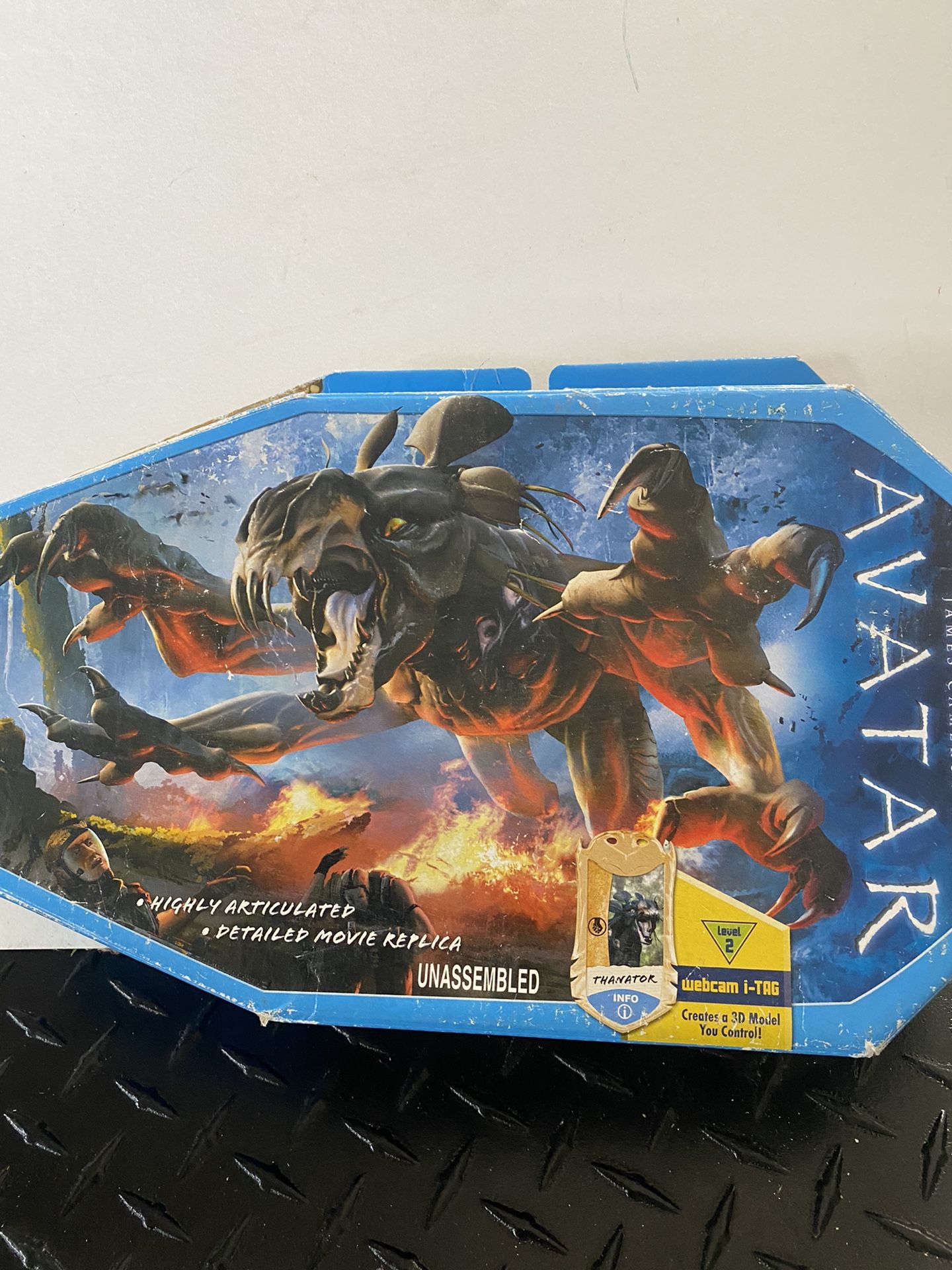 Avatar Thanator Collectible Figure Rare 2009
