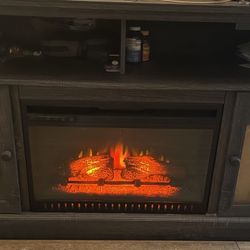 tv stand/ heater
