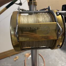 Penn International Reels And Doyle R Harizog Rod Good Conditions Heavy Deal Sea Fishing 