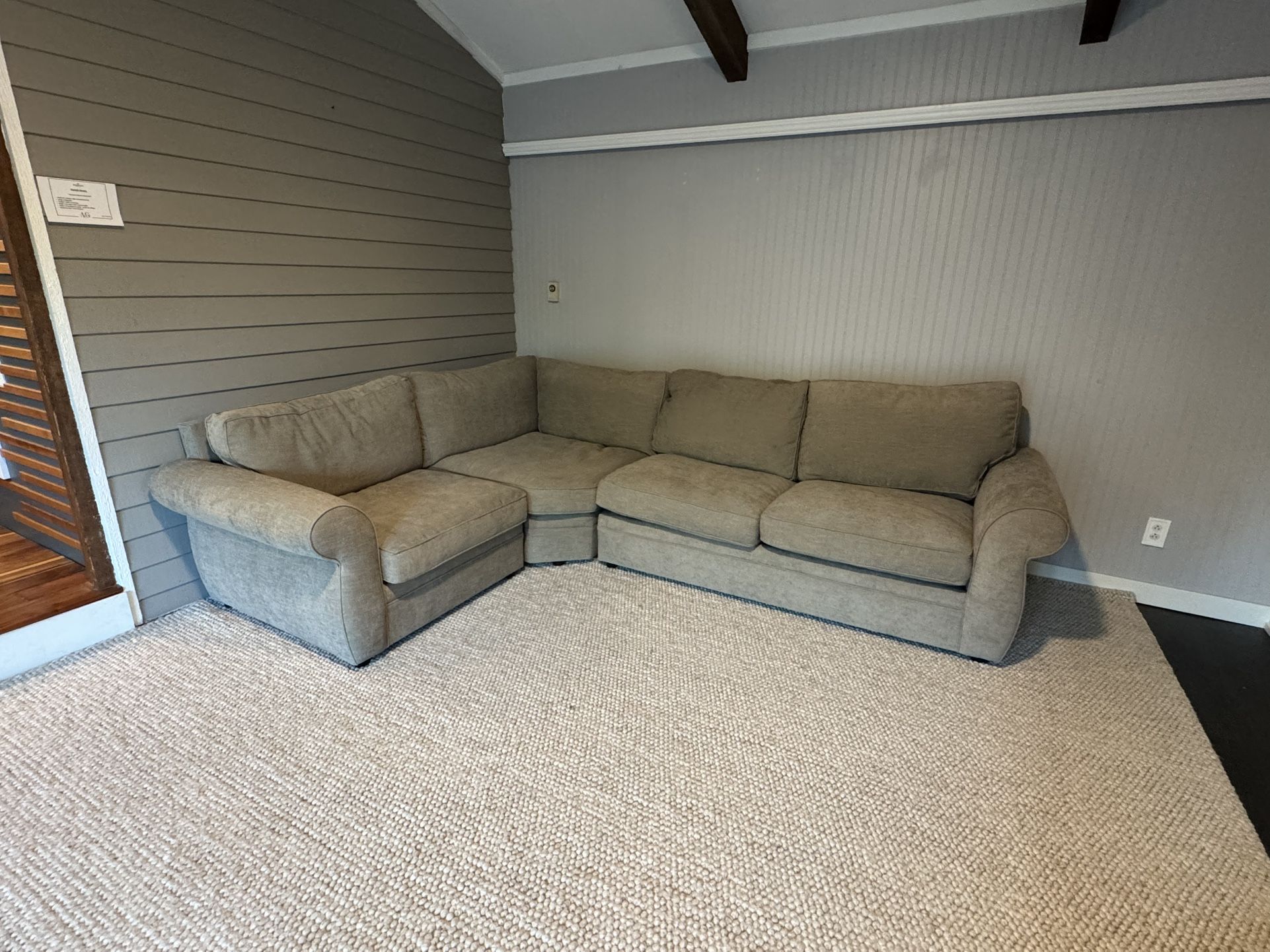 Pottery Barn Sectional Couch 