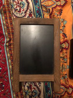 Cute mini chalk board/cork board