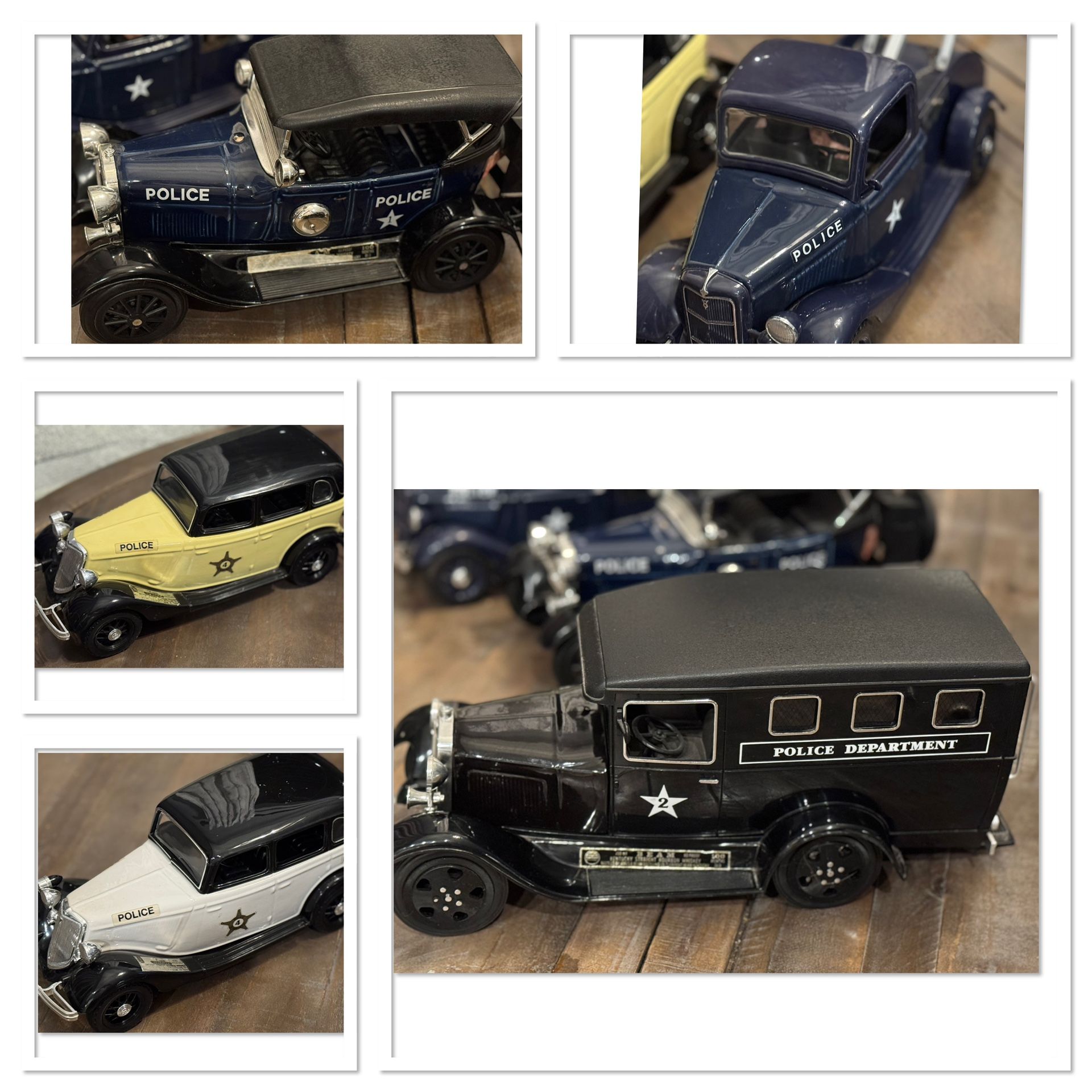 Antique Jim Beam Car And Train Decanters