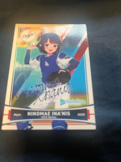 Hololive Dodger Ina Card