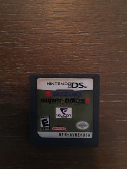 Nintendo ds Suzuki super bikes