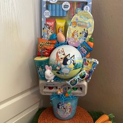 Bluey and bingo🐰 Easter basket