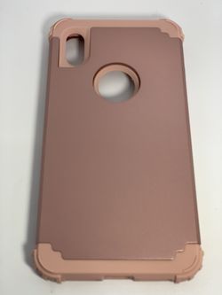 iPhone XS Max Rose Gold Shock Proof Case