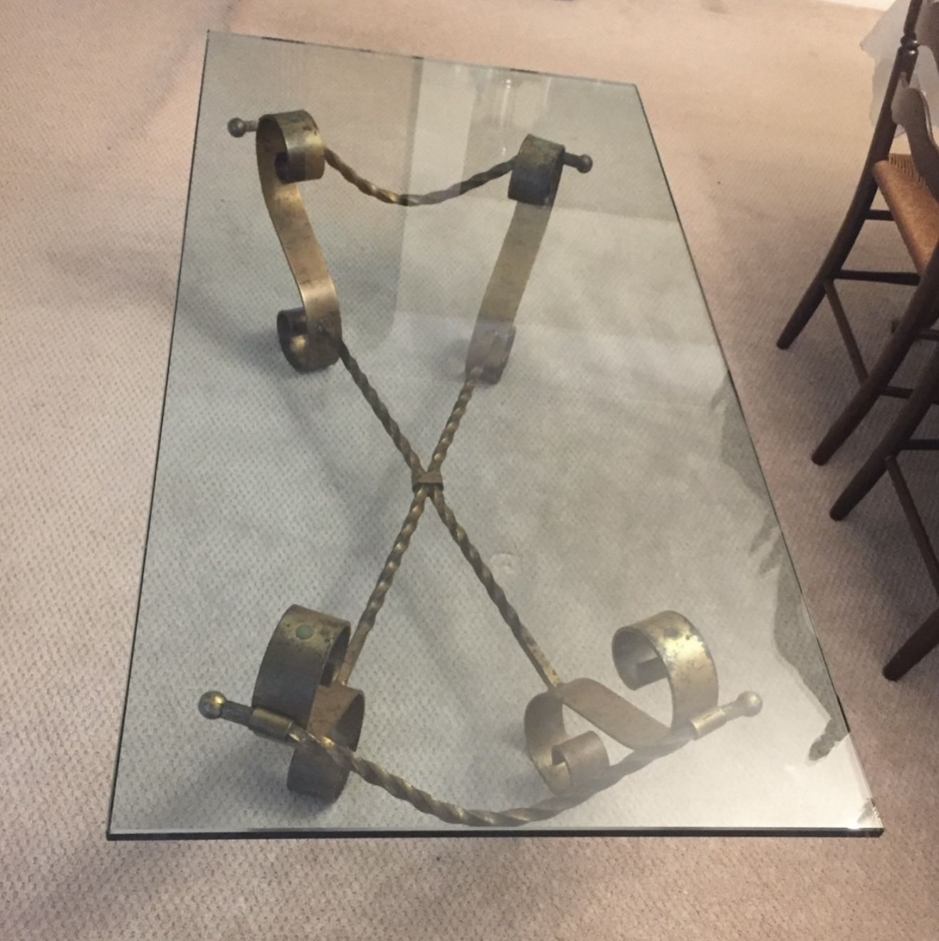 Hollywood Glam Vintage Coffee Table