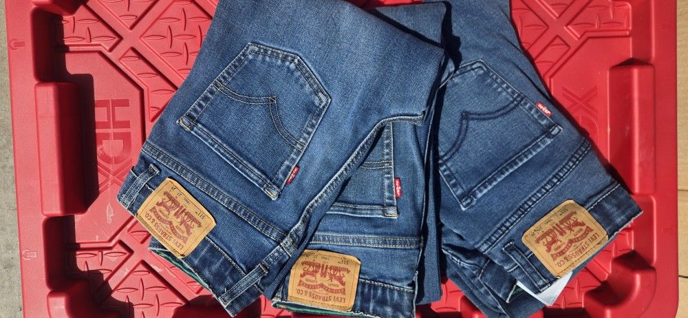 514 Levi Jeans 27X27 Teen Men