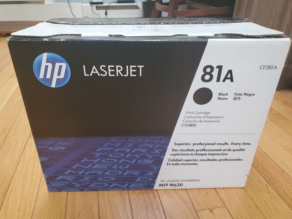 HP LaserJet 81A Black ⚫️ Cartridge CF281A , Open Box