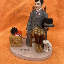 Norman Rockwell “Self-Portrait” by Danbury Mint Figurine