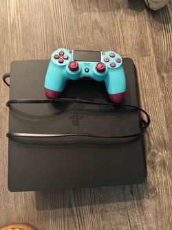 PlayStation 4 Slim Console with Controller