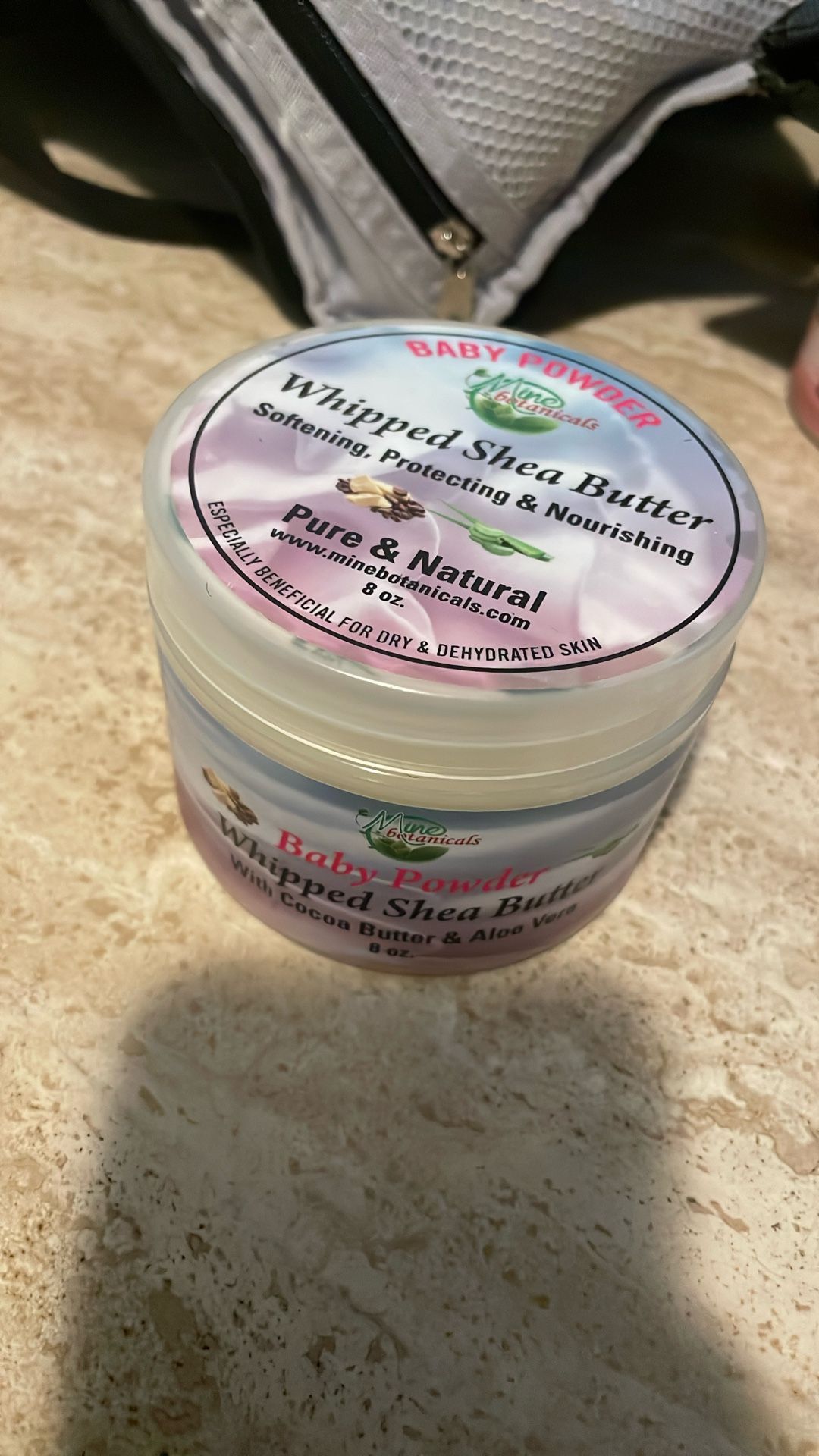 Mine Botanicals Baby Powder Whipped Shea Butter