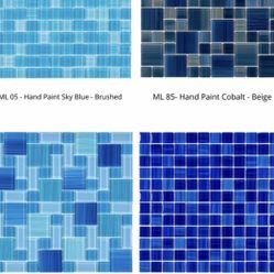 Glass Mosaic For Amazing Pool 😍