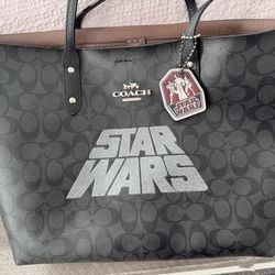 Coach Limited Edition Star Wars Bag with matching wallet