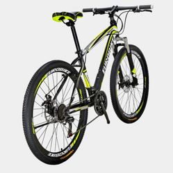 Eurobike Fashion Mountain Bike Front Suspension Shimano 21 Speed Mens Bikes MTB 27.5" bicycle 