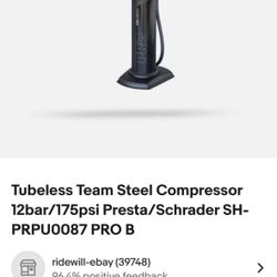 Team Tubeless Pro Compressor