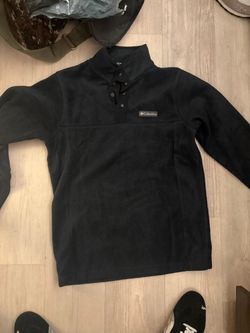 Columbia quarter snap mock fleece jacket
