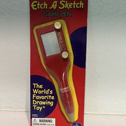 Etch A Sketch Pen Vintage Toy in Original Packaging 