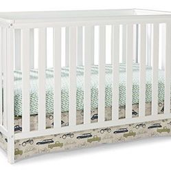 Crib With Mattress And Sheets