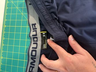 Large blue Under Armor shorts