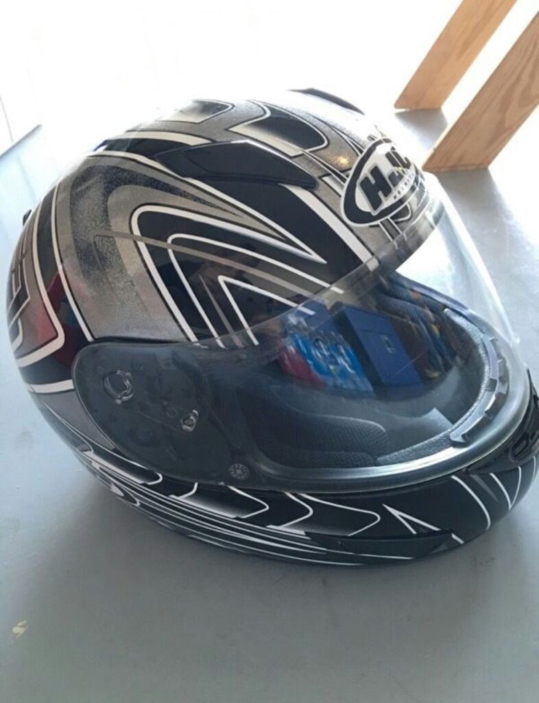 HJC helmet new used one time 30 mins ride