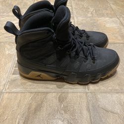 Jordan 9 Retro Size.10.5 Boot NRG Black/Gum