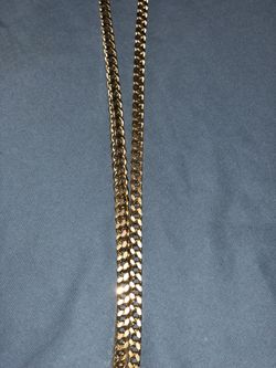 Gold Franco chain 10k, solid