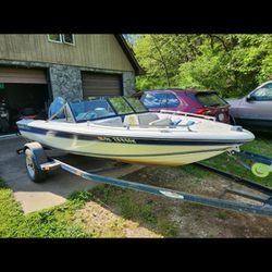 1987 Chaparral 162XL Boat 70 HP