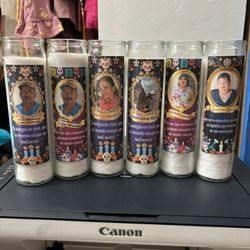 Candles / Velas For El Dia De Los Muertos 