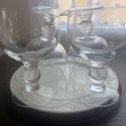 4 Copas De Princess House 