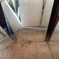 3 extra large Mirrors for garage, weight lifting room