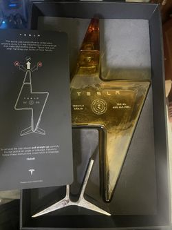Tesla Tequila Decanter
