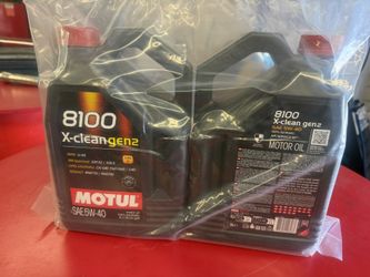 Motul X- Clean Gen 2 Motor Oil 5-40w