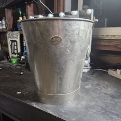 Dursley Lister Maid Of England Vintage British Farm Pail