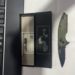 Bear OPS Rancor IX Folding Knife — MC-950-OD7-BSR (Brand New)