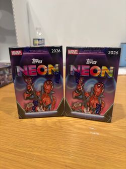 Marvel Topps Neon Blaster Boxes