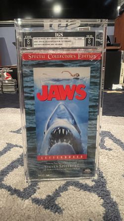 RARE Jaws Special Collectors Edition IGS Graded VHS Tape Near Mint