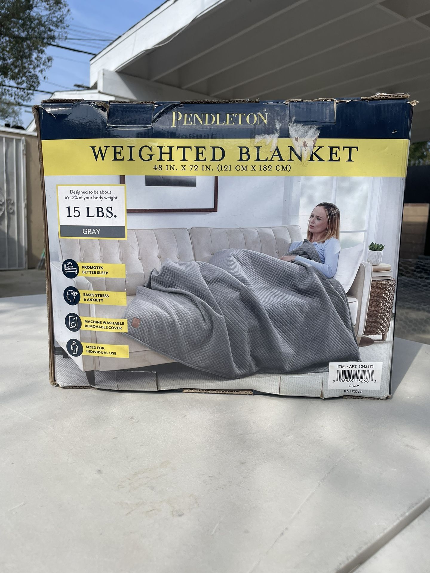 Pendleton weighted blanket new arrivals