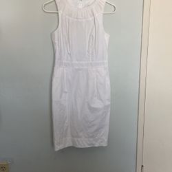 Banana Republic White Dress Size 2