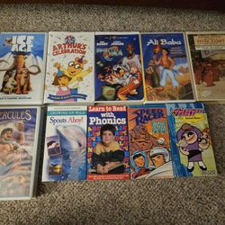 Kids VHS Tapes