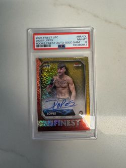 Diego Lopes UFC Rookie NM PSA 8