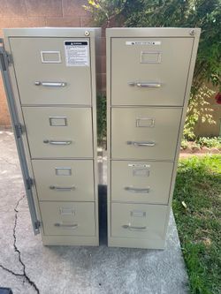 Filing cabinets (2)