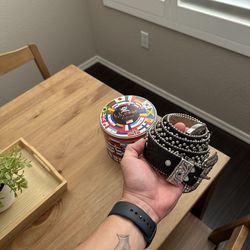 BB Simon Silver Belt