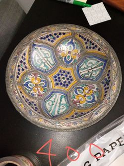 Vintage plate