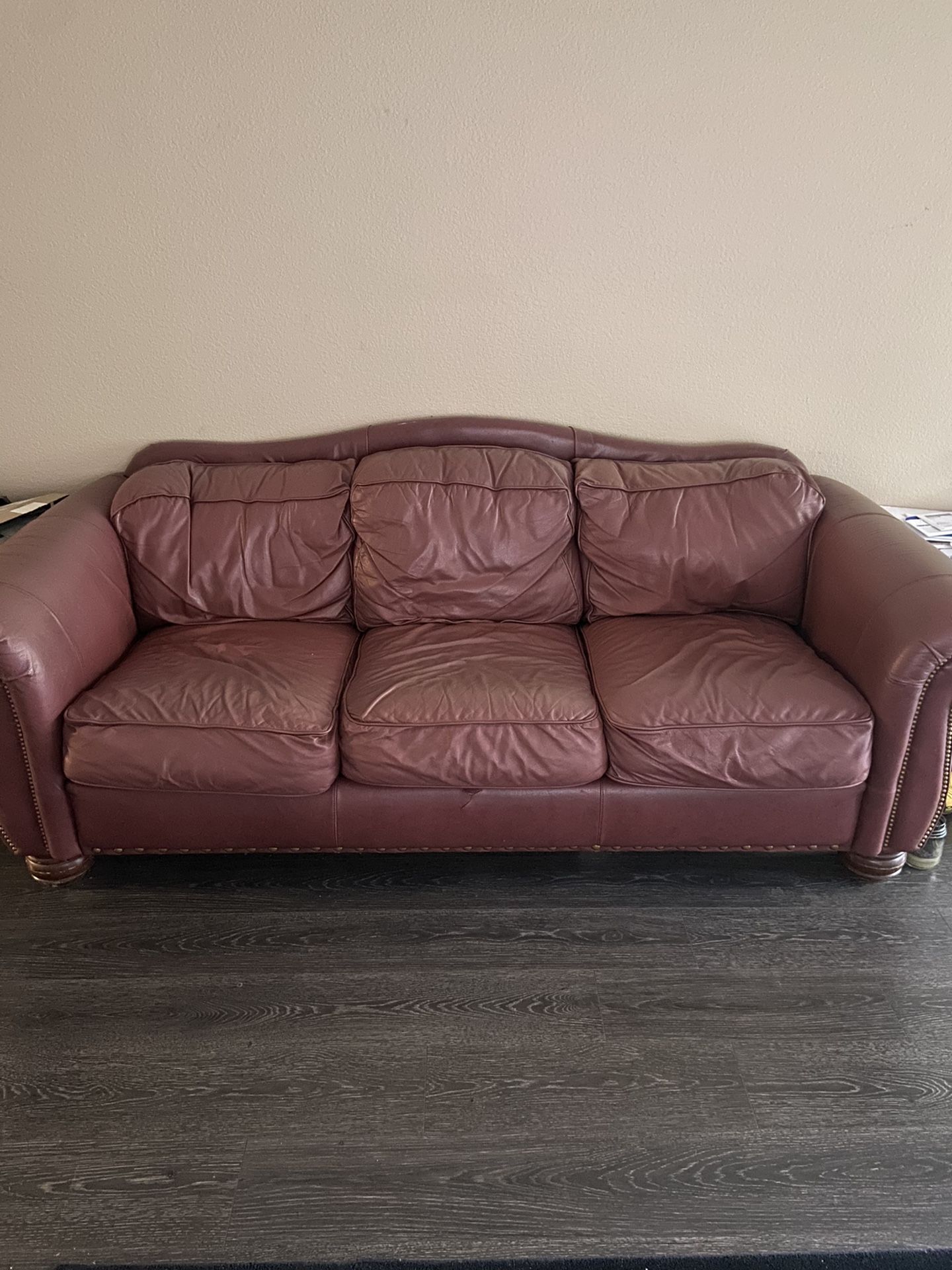 Leather Couch