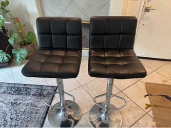 2 Barstools (adjustable height)
