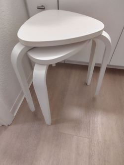 IKEA stools (white)