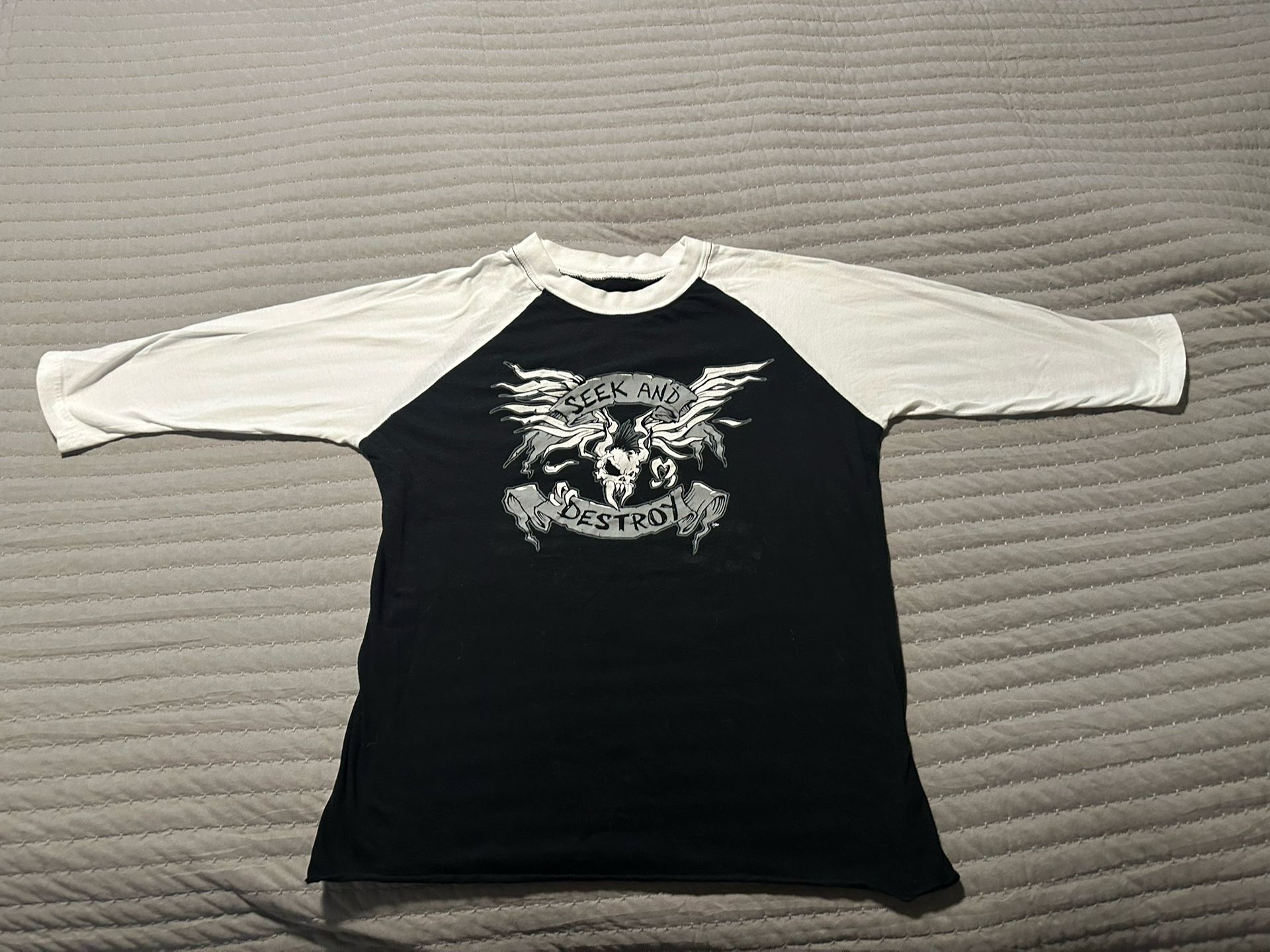 Used Metallica Concert Shirt 