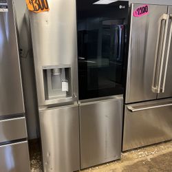 LG Side By Side Refrigerator With InstaView 
