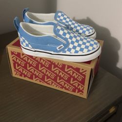 Checkered Vans 